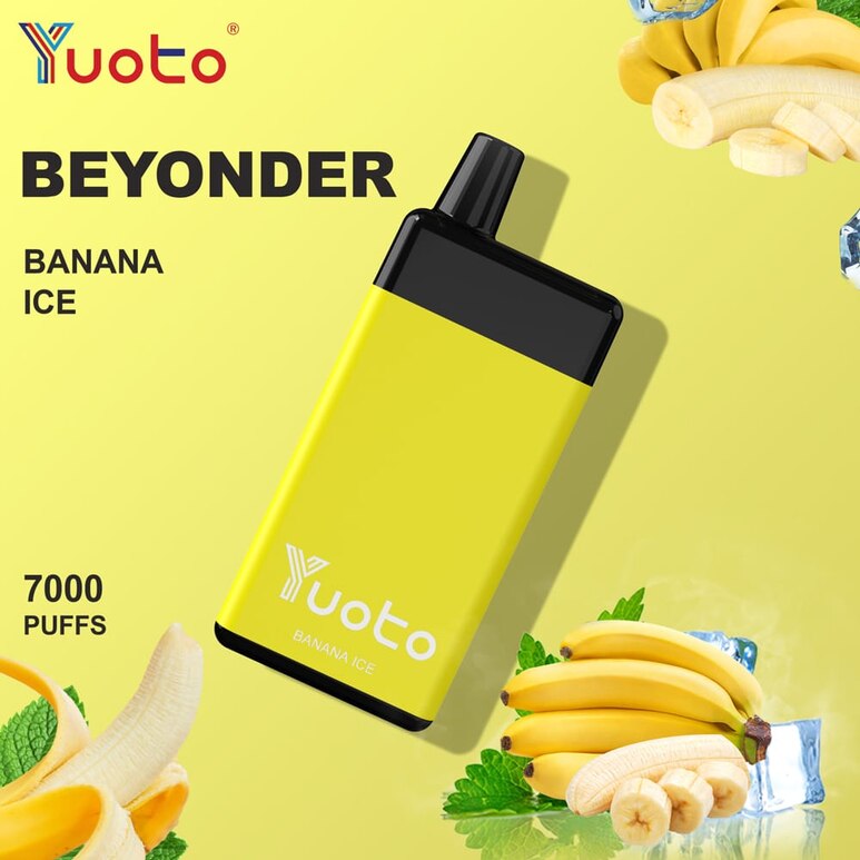 Yuoto Beyonder 7000 Puffs 50mg Disposable vape Dubai Vape Hub Smoking Place