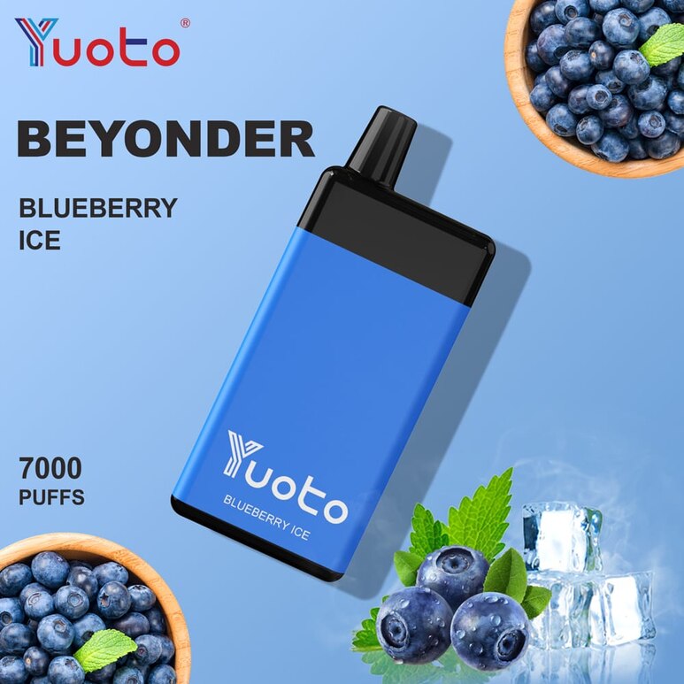 Yuoto Beyonder 7000 Puffs 50mg Disposable vape Dubai Vape Hub Smoking Place