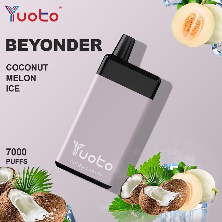 Yuoto Beyonder 7000 Puffs 50mg Disposable vape Dubai Vape Hub Smoking Place