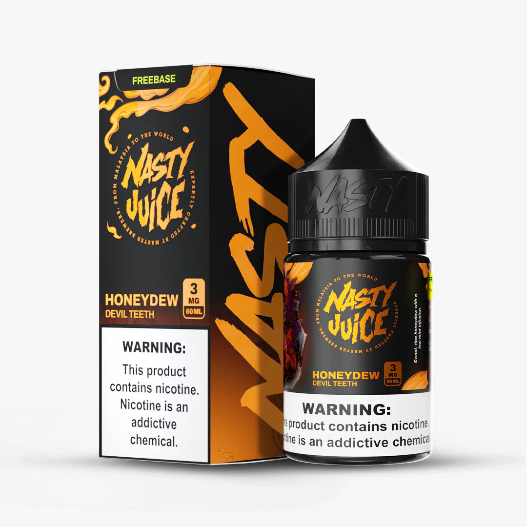 NASTY 60ML FREEBASE E-LIQUID NICOTINE FLAVOURS Vape Hub Smoking