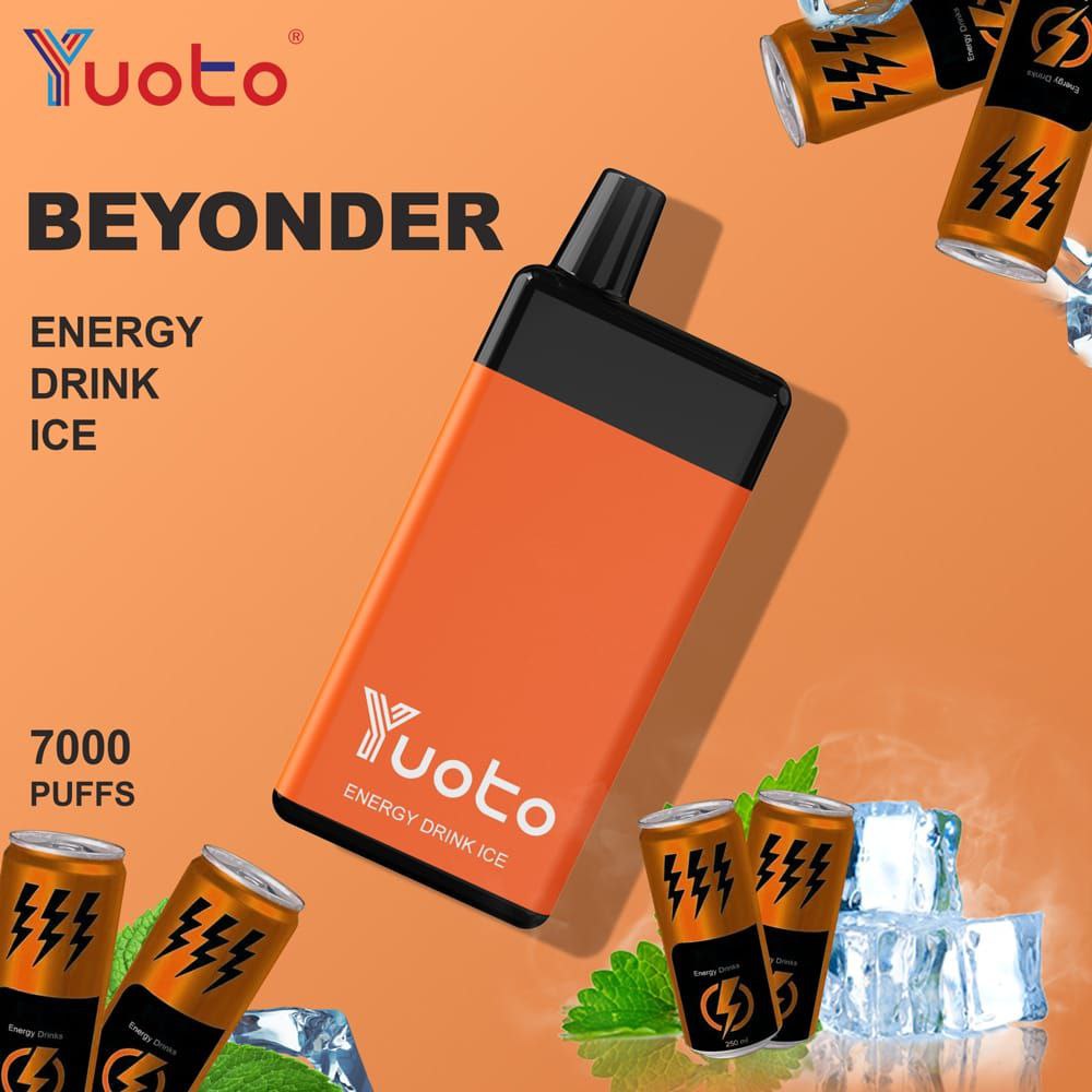 Yuoto Beyonder 7000 Puffs 50mg Disposable vape Dubai Vape Hub Smoking Place