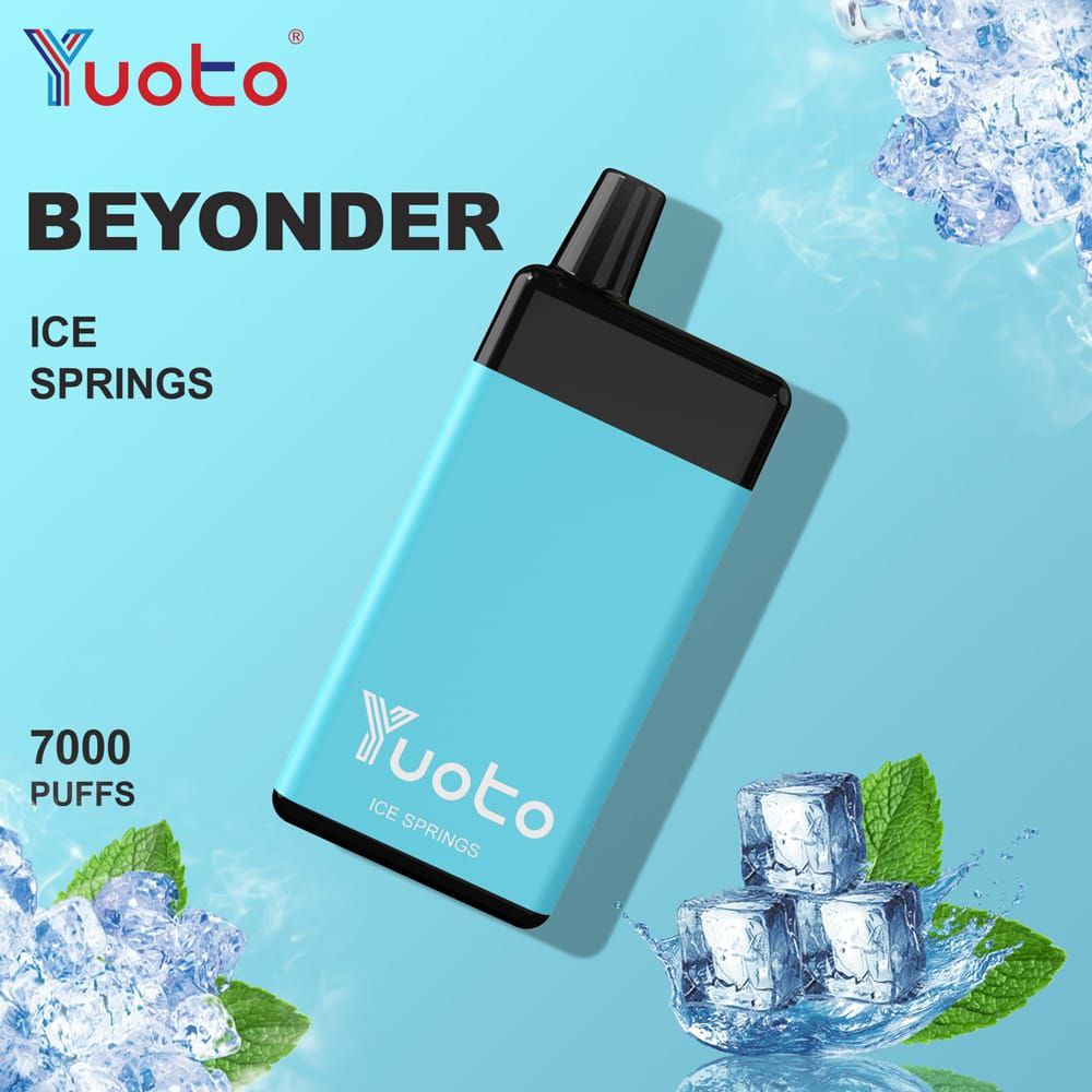 Yuoto Beyonder 7000 Puffs 50mg Disposable vape Dubai Vape Hub Smoking Place