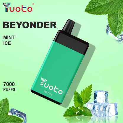 Yuoto Beyonder 7000 Puffs 50mg Disposable vape Dubai Vape Hub Smoking Place