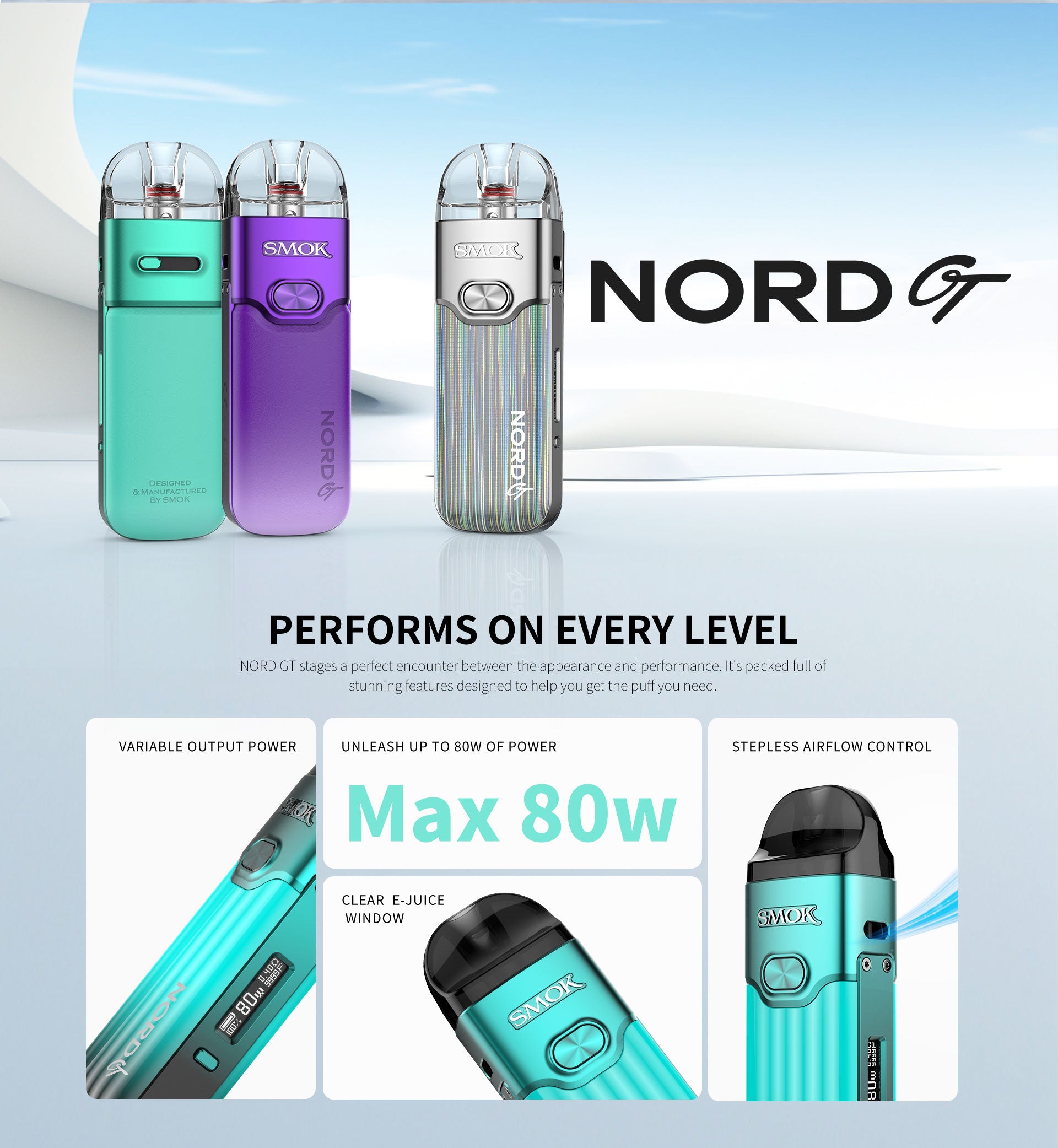 SMOK NORD GT Pod Kit-Dubai Vape Hub Smoking Place