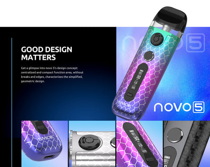 Smok Novo 5 Kit: Sleek, Compact, and Powerful Vaping Experience Vape Hub Smoking Place