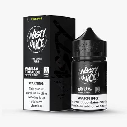 NASTY 60ML FREEBASE E-LIQUID NICOTINE FLAVOURS Vape Hub Smoking