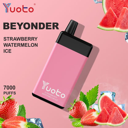 Yuoto Beyonder 7000 Puffs 50mg Disposable vape Dubai Vape Hub Smoking Place