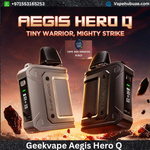 Geekvape Aegis Hero Q Kit 1300mAh Dubai Vape Hub Smoking Place