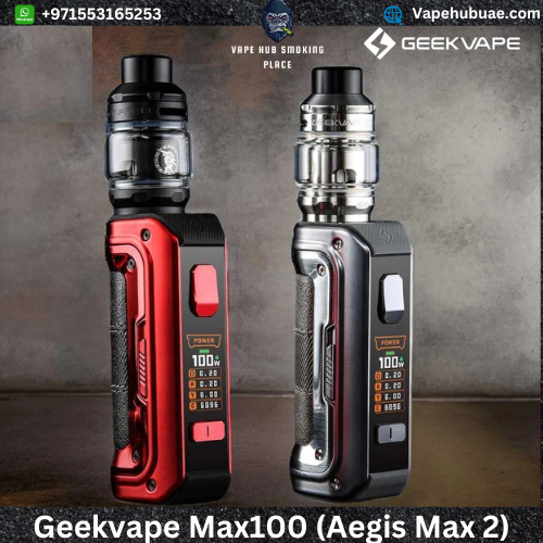 Geekvape Max100 (Aegis Max 2) 100W Kit Dubai Vape Hub Smoking Place