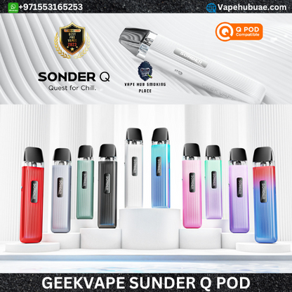 Geekvape Sonder Q Pod System Kit 1000mAh Dubai Vape Hub Smoking Place