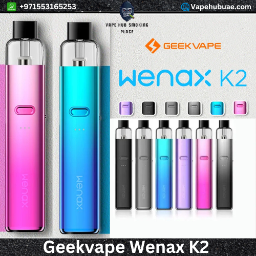 Geekvape WENAX K2 Kit 1000mAh 2ml Dubai Vape Hub Smoking Place Geekvape WENAX K2 Kit 1000mAh 2ml Dubai Vape Hub Smoking Place