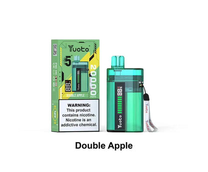 Yuoto 20000 puffs  Oil Core 20 Mg & 50 Mg Separation Disposable Vape in UAE Vape Hub Smoking Place